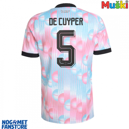 Belgija Maxim De Cuyper #5 Gostujuci Dres SP 2026 Kratak Rukav